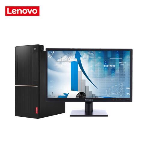骚屄网联想（Lenovo）扬天M6201C 商用台式机(I3-6100 4G 1T  DVD  2G独显  21寸)